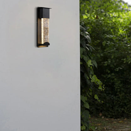 Modern Rectangle Outdoor Wall Lamp