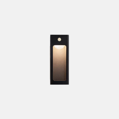 Irondale Modern Outdoor Wall Lamp – Metal Lantern with Sensor for Exterior Wall