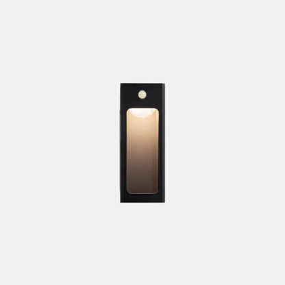 Modern Outdoor Wall Lamp – Metal Lantern with Sensor for Exterio