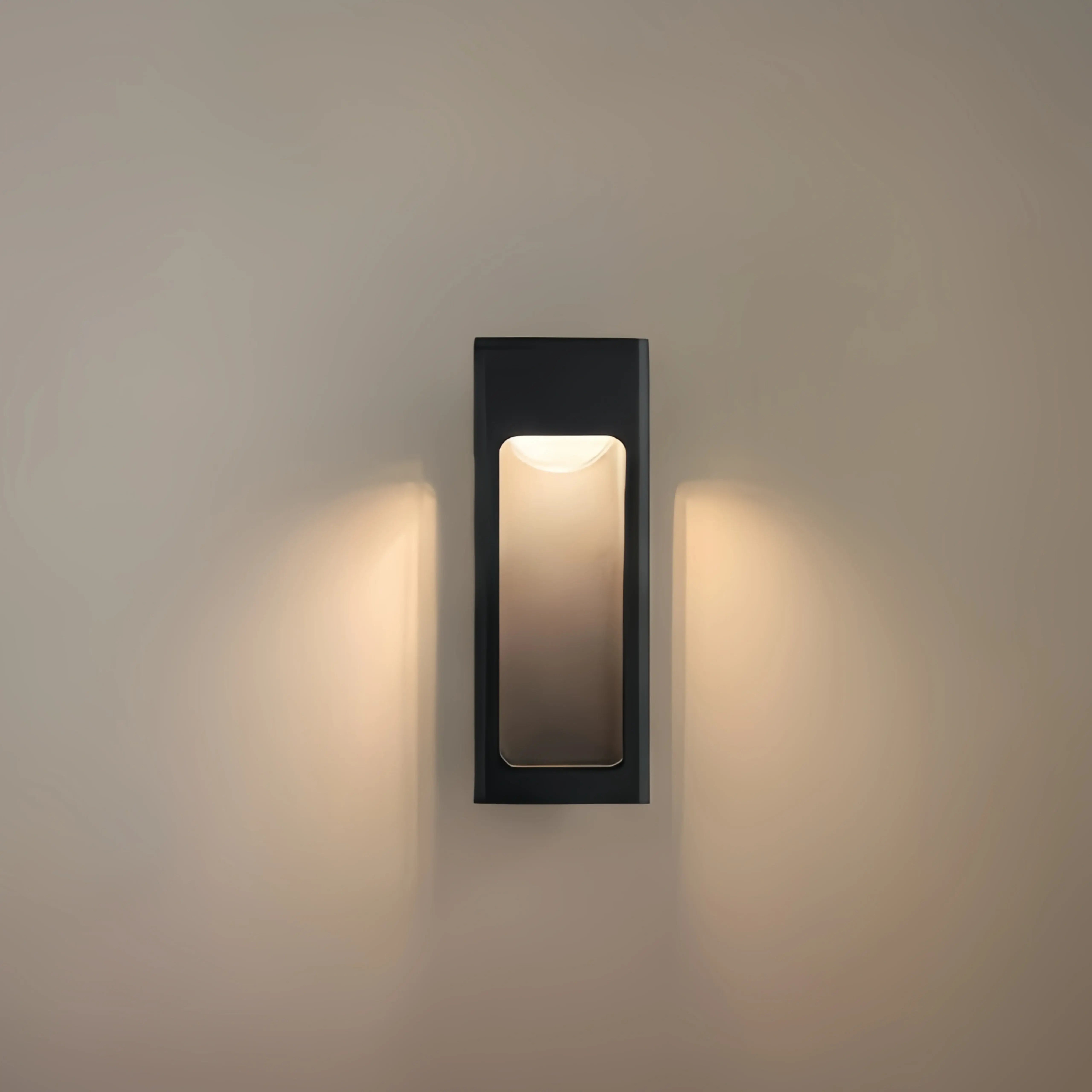 Wall Lamp – Metal Lantern with Sensor for Exterior Wall