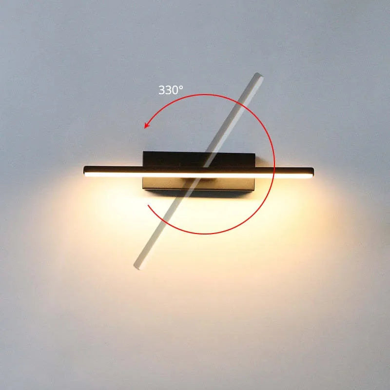 Modern Rotatable Wall Lamp Linear 