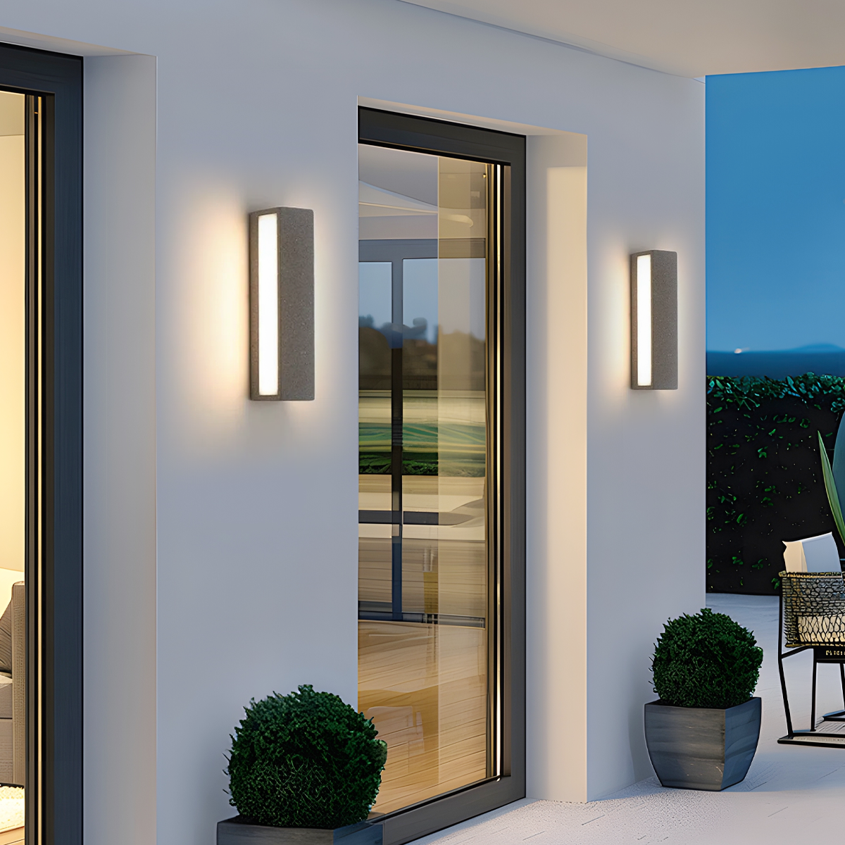 Arcato Modern LED Wall Light 