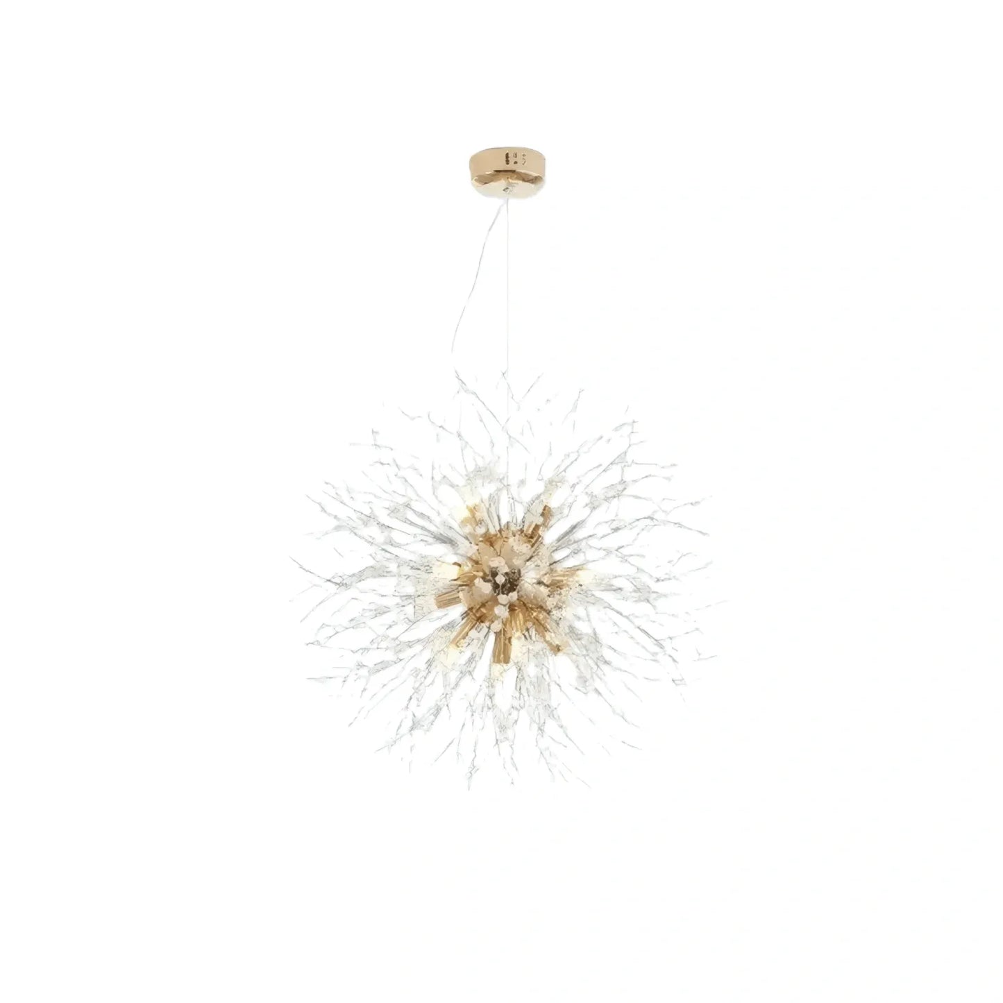 Chandelier – Gold Chrome Ceiling Light for Dining Room