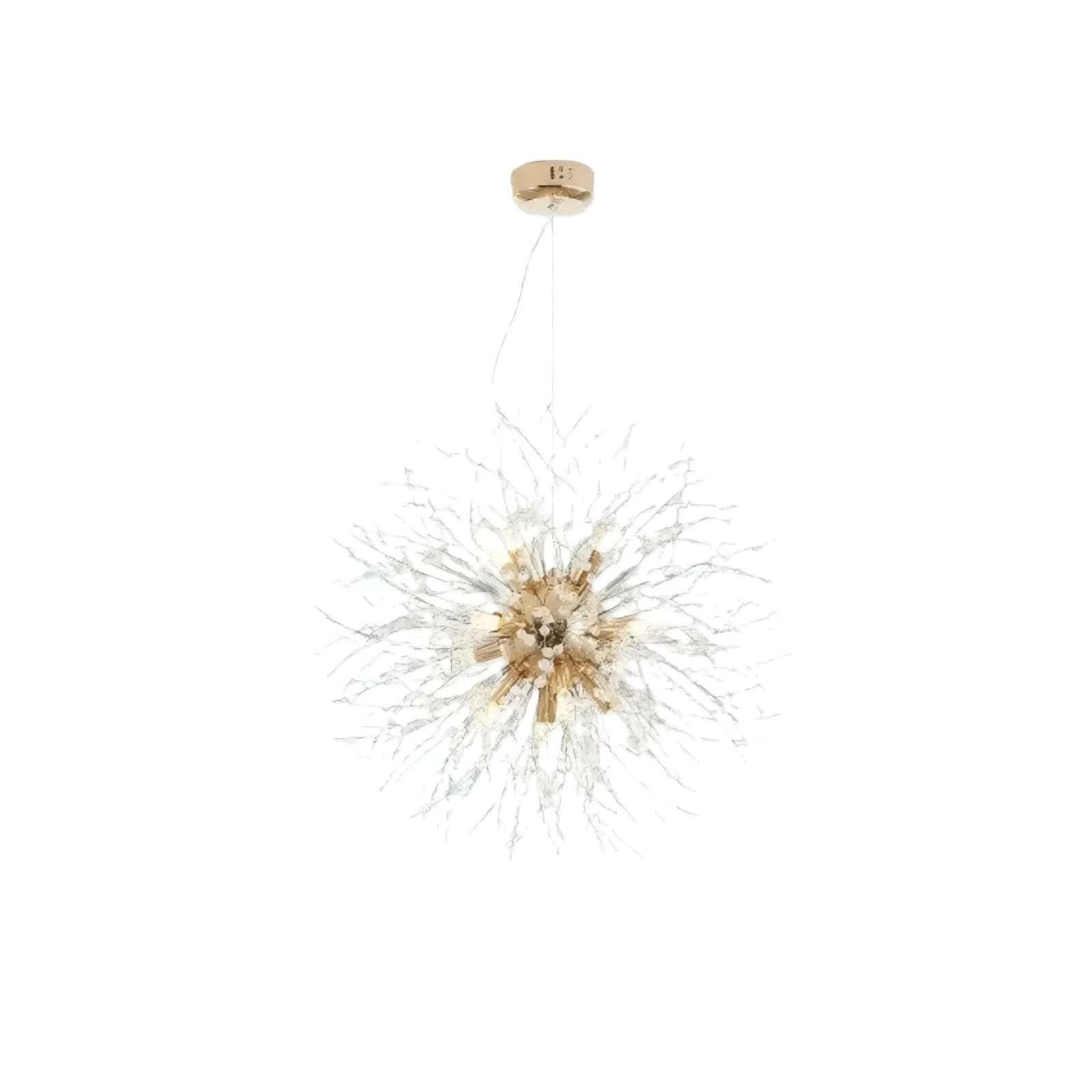 Chandelier – Gold Chrome Ceiling Light for Dining Room