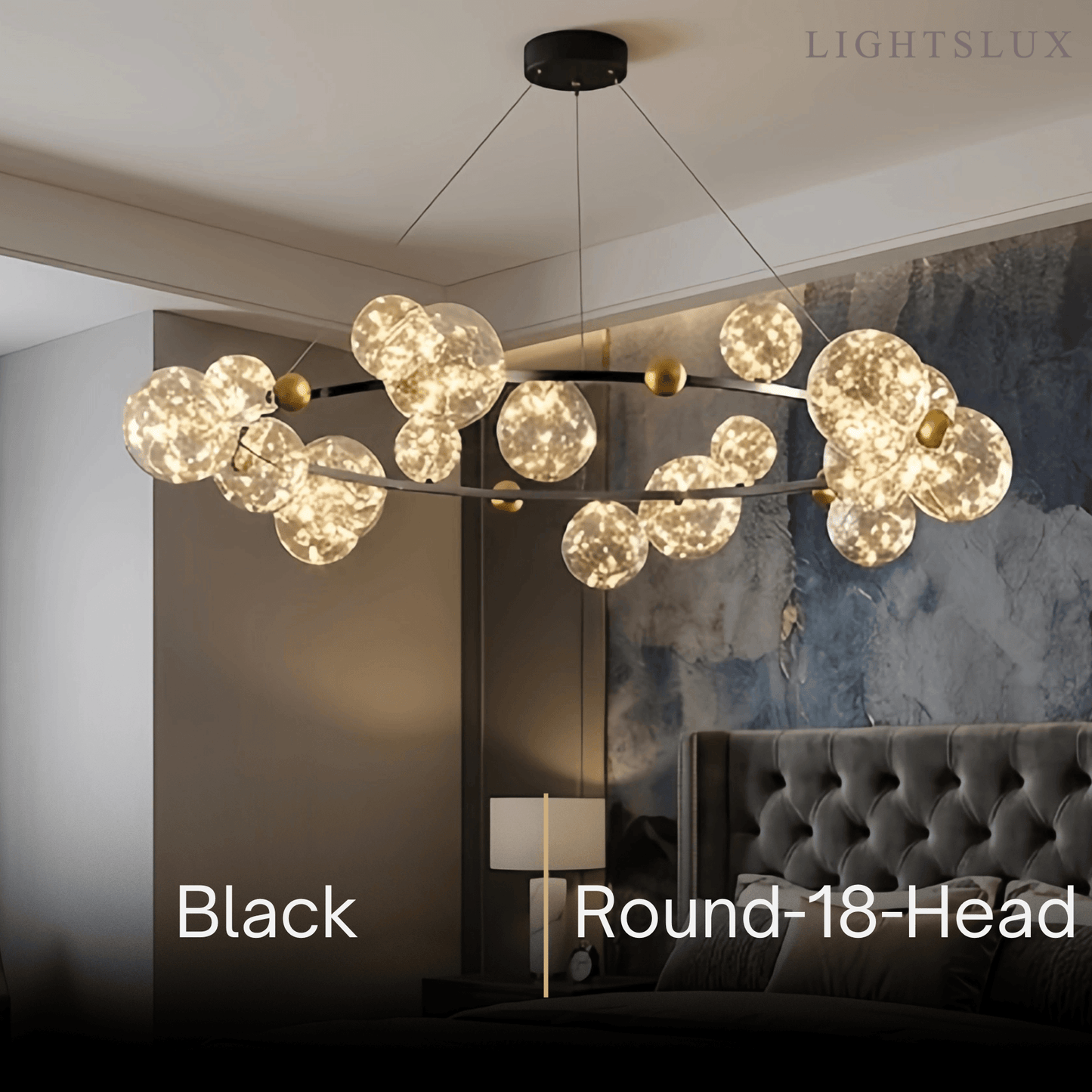 Nebula Modern Bubble Chandelier