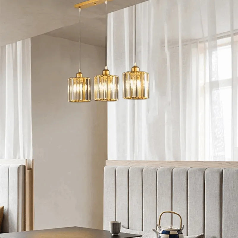 Nordic LED Pendant Light Gold for Dining Room