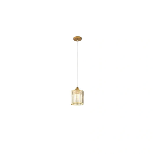 Vetro Nordic LED Pendant Light-Metal/Glass Black/Gold for Dining Room/Living Room
