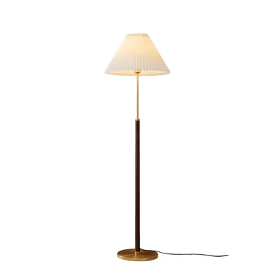 Crema Classical Walnut Floor/Table Lamp