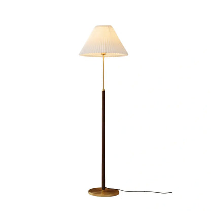 Crema Classical Walnut Floor/Table Lamp