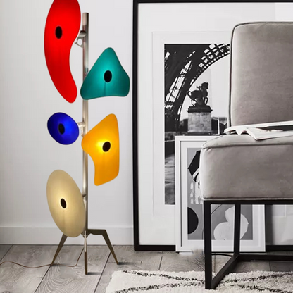 Modern Multicolor Floor Lamp for Living Room