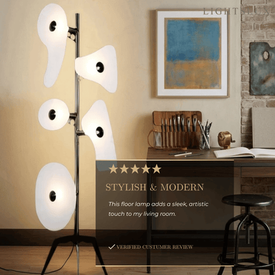 Modern Multicolor Floor Lamp for Study Room