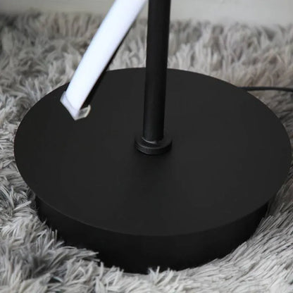 Modern Black & White Floor Lamp