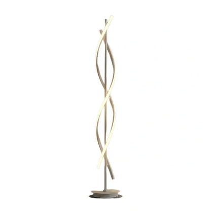  Arcato Modern Black & White Floor Lamp