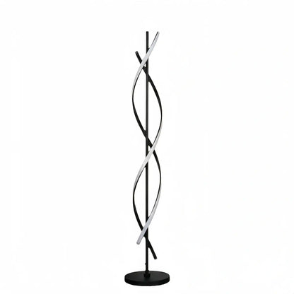  Arcato Modern Black & White Floor Lamp