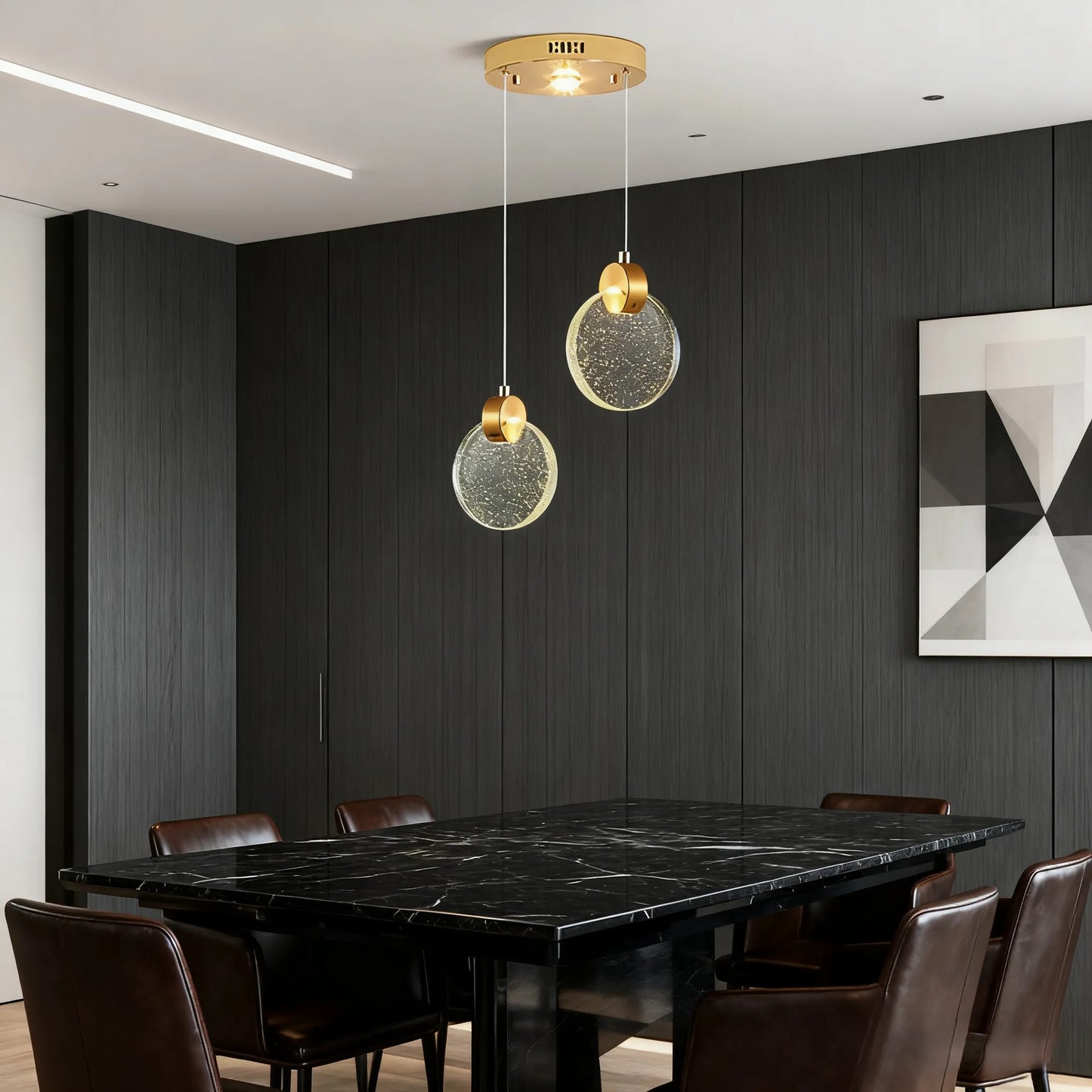 Art Deco Round – Pendant Light