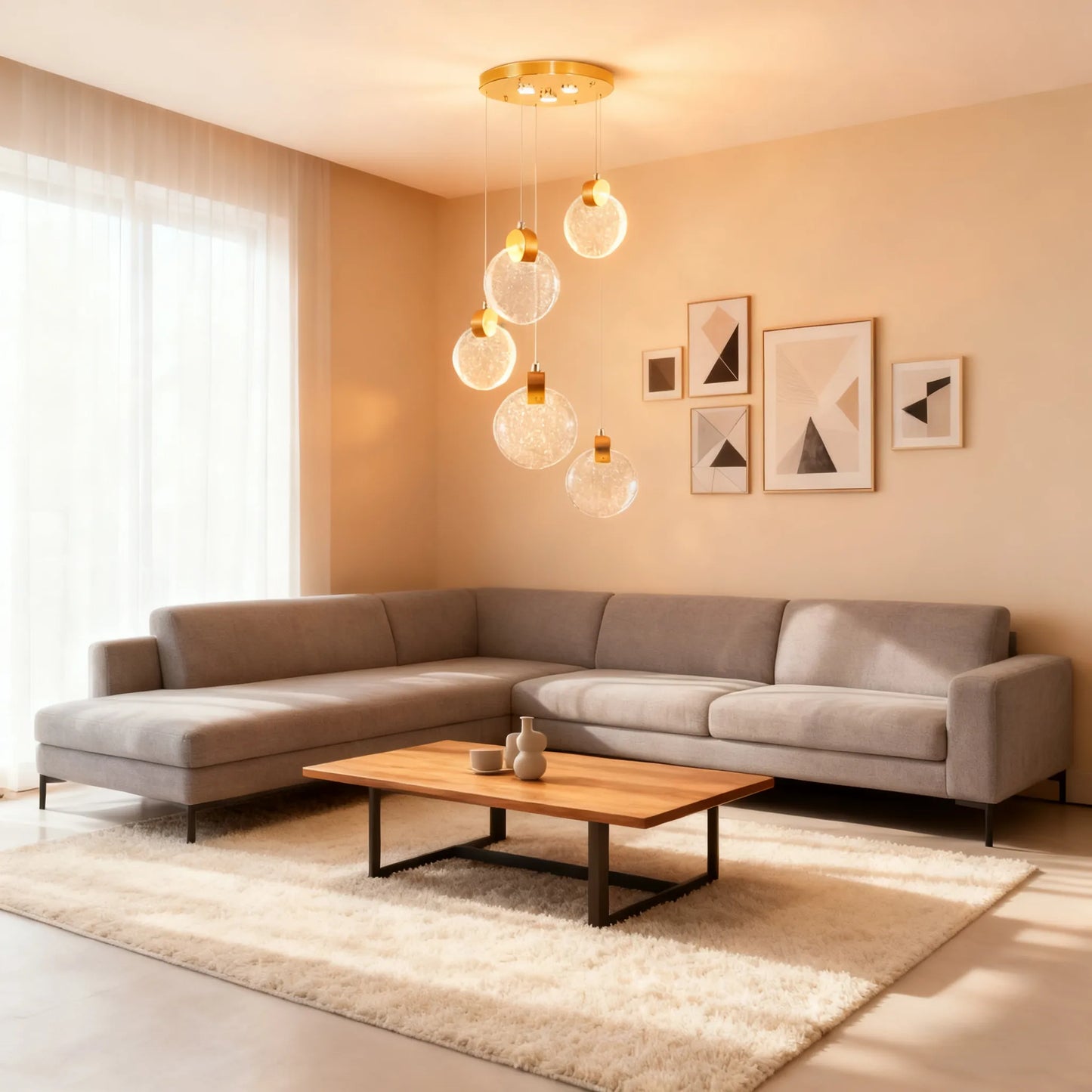 Art Deco Round – Pendant Light