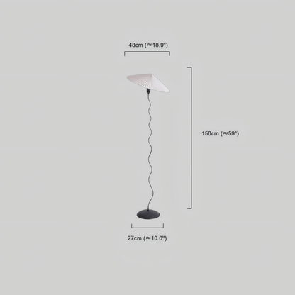  Modern Floor Lamp Fabric Dimension