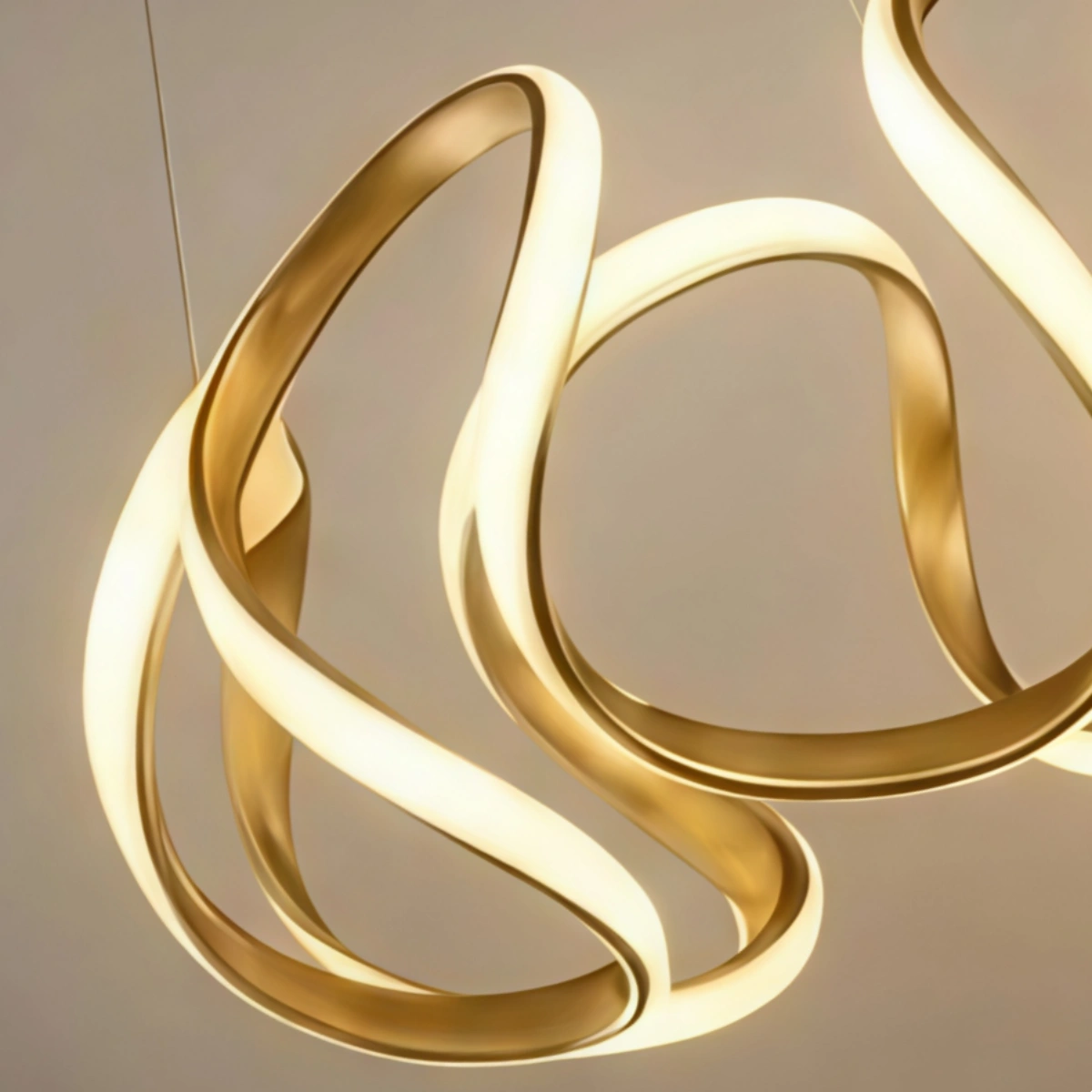 Excelis Modern Wave Pendant Light