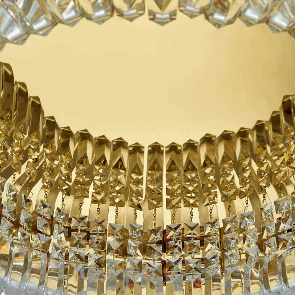 Ceiling Light – Chrome/Gold Finish for Living Room/Bedroom