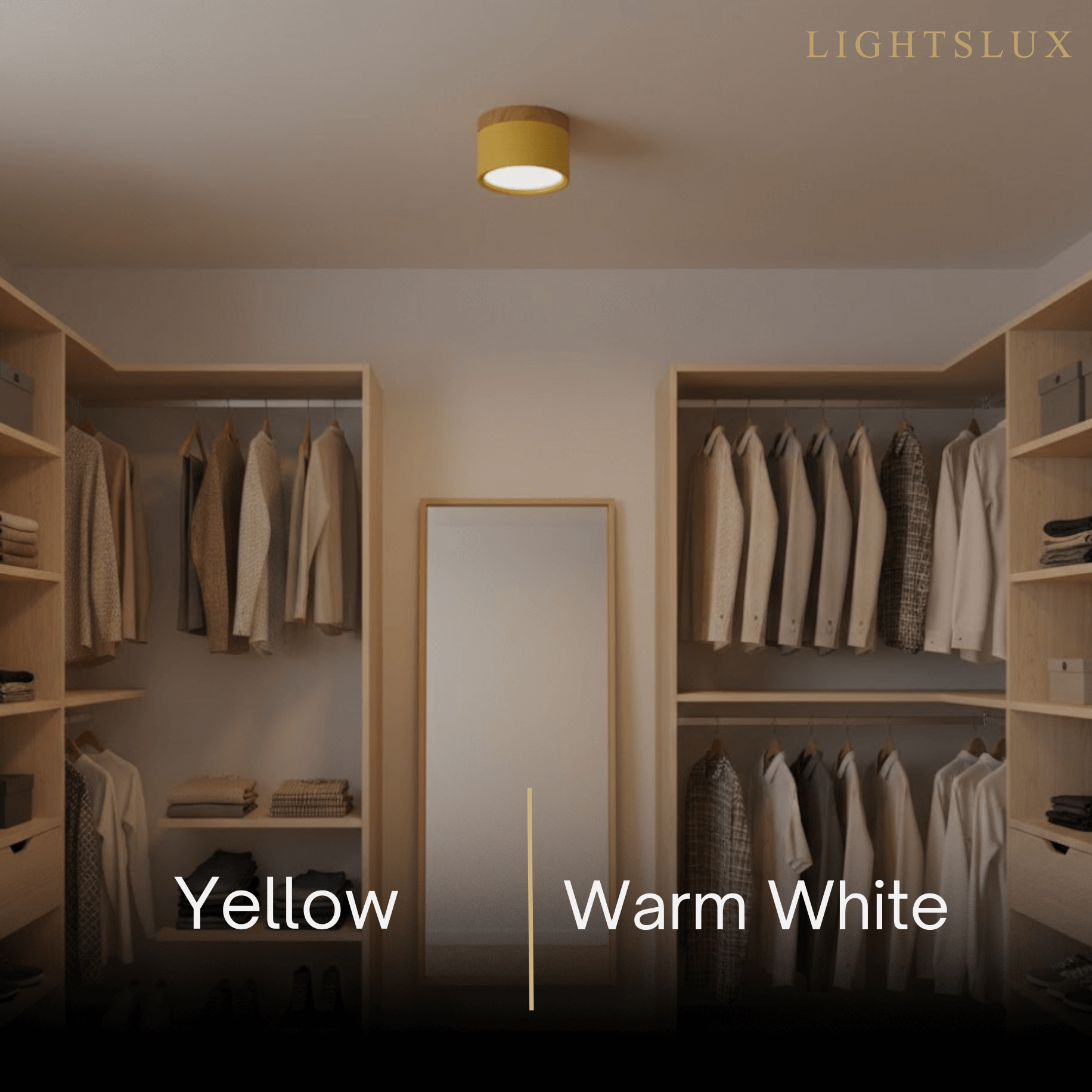 Morandia Nordic LED Ceiling Light Cylinder - Metal/Wood for Hallway