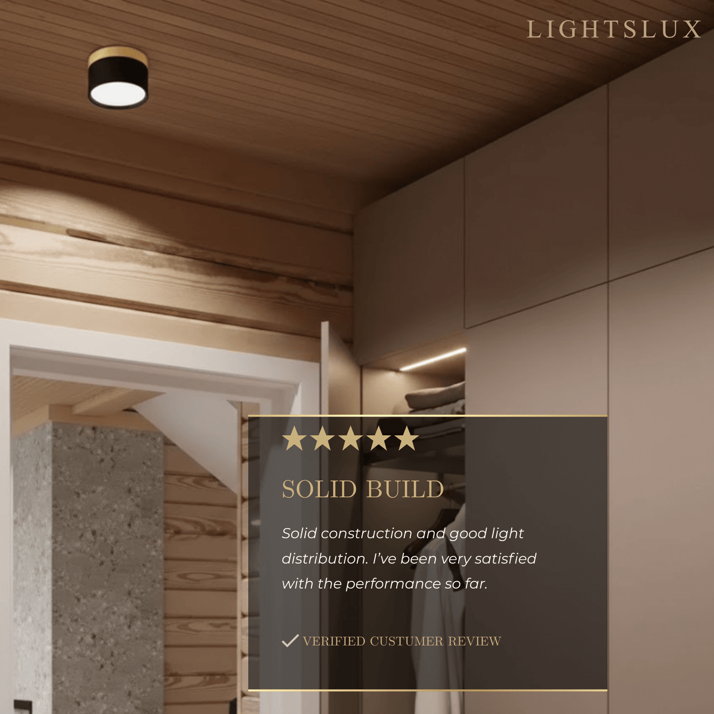 Morandia Nordic LED Ceiling Light Cylinder - Metal/Wood for Hallway