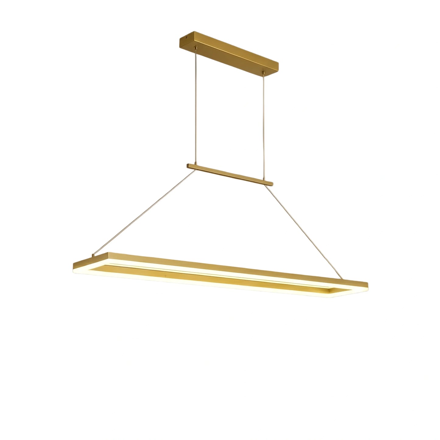 Excelis Luxury Rectangular Pendant Light 