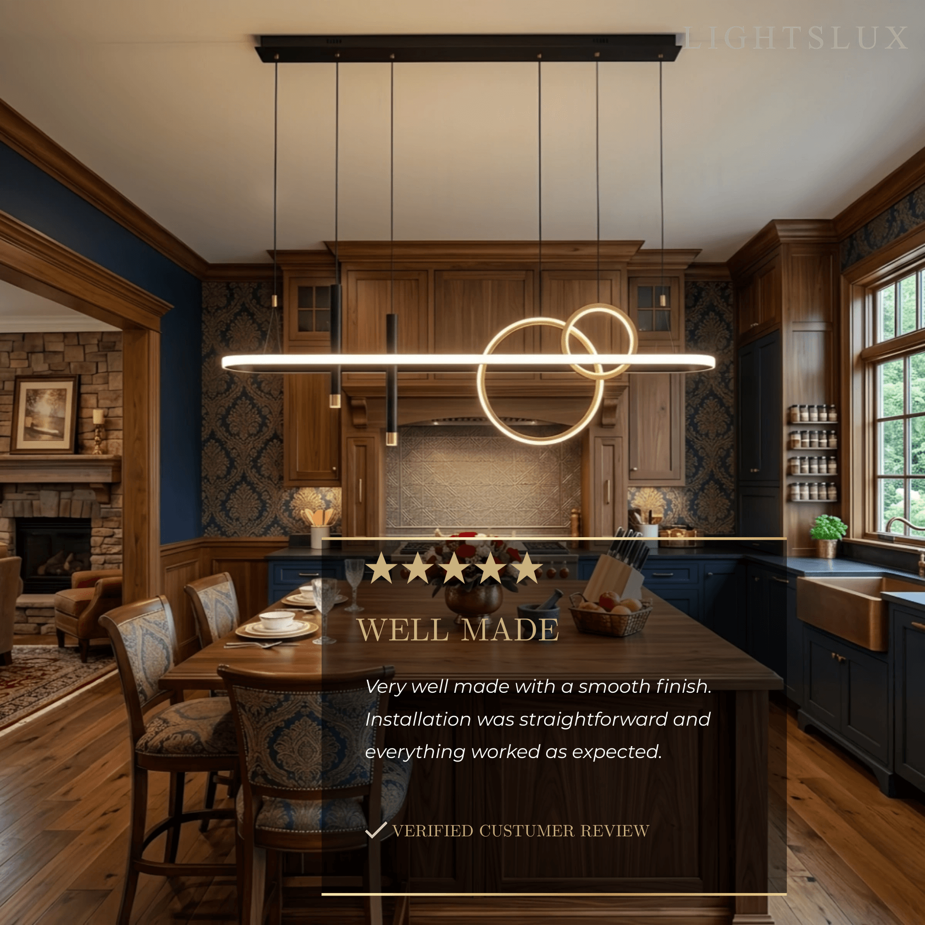 Arcato Modern Geometric Pendant Light