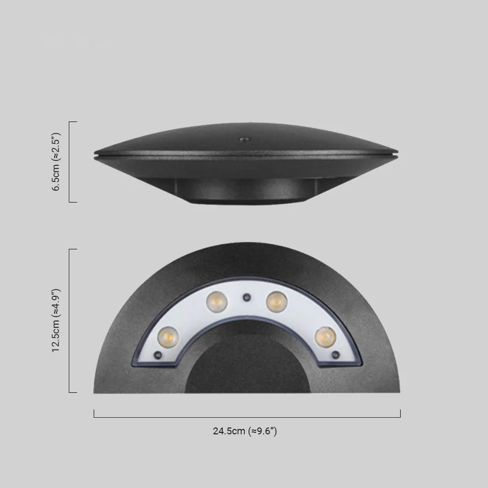 Minimalist Disc-Shaped Wall Lamp