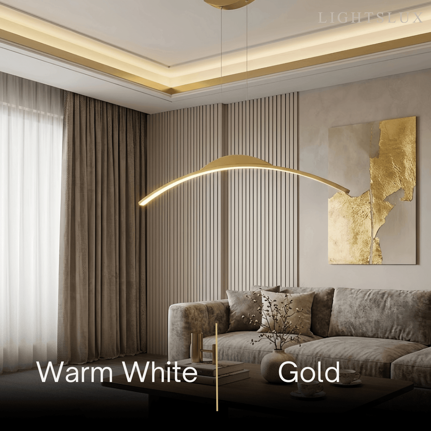 Arcato Modern Linear Pendant Light