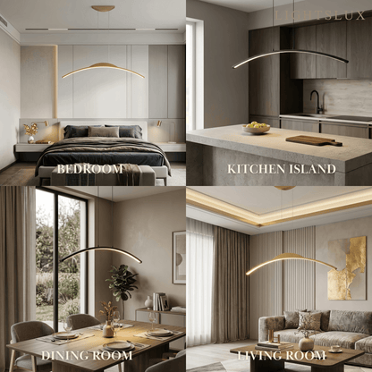 Arcato Modern Linear Pendant Light