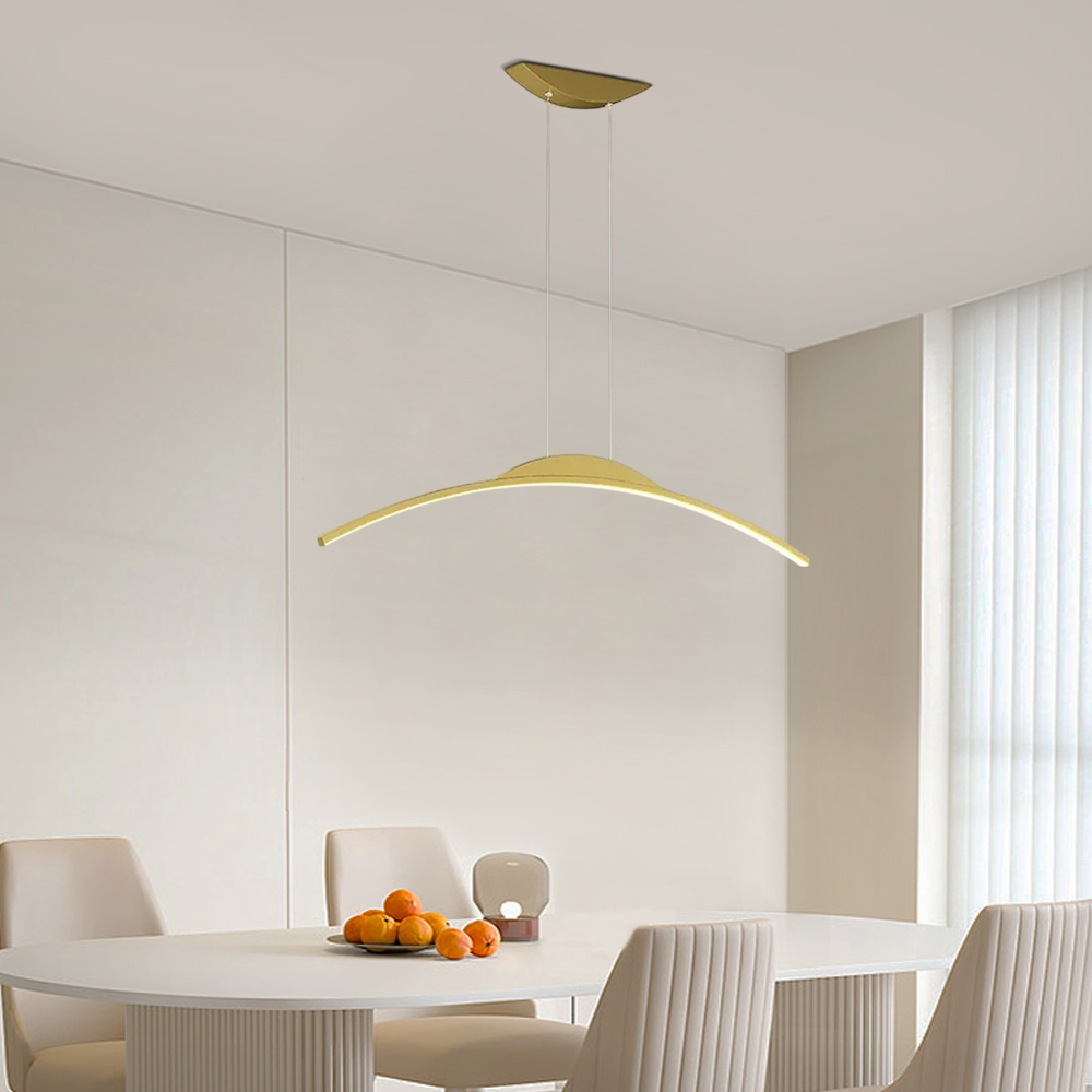 Black/Gold Minimalist Linear Metal Remote Control