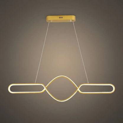 Pendant_Light_Black_Metal_Silica_Gel_Cross_Linear