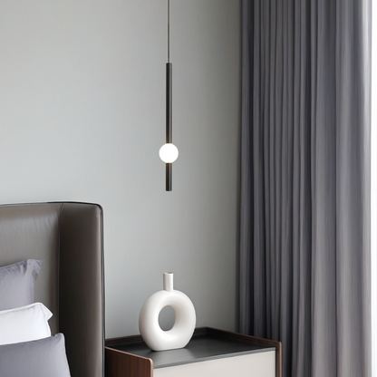 Modern Linear Globe Pendant Light