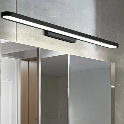 Arcato Modern Elliptical Wall Lamp – Black or Coffee Metal for Bathroom/Bedroom