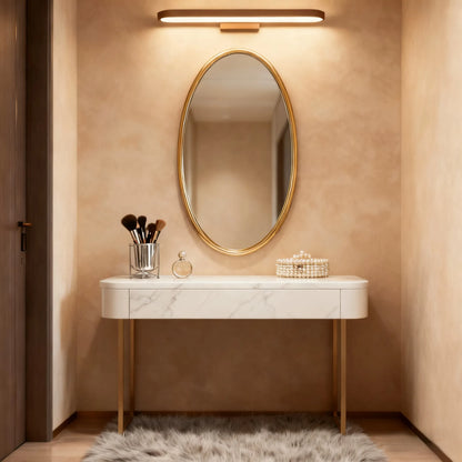 Modern Elliptical Wall Lamp – Coffee