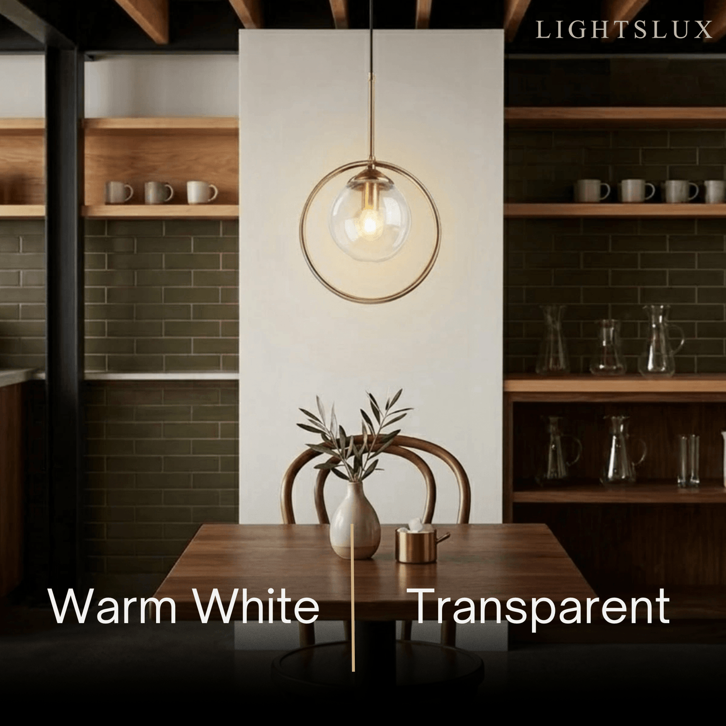 Vetro Modern Bubble Pendant Light