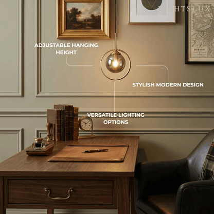 Vetro Modern Bubble Pendant Light