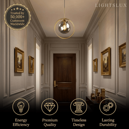 Vetro Modern Bubble Pendant Light