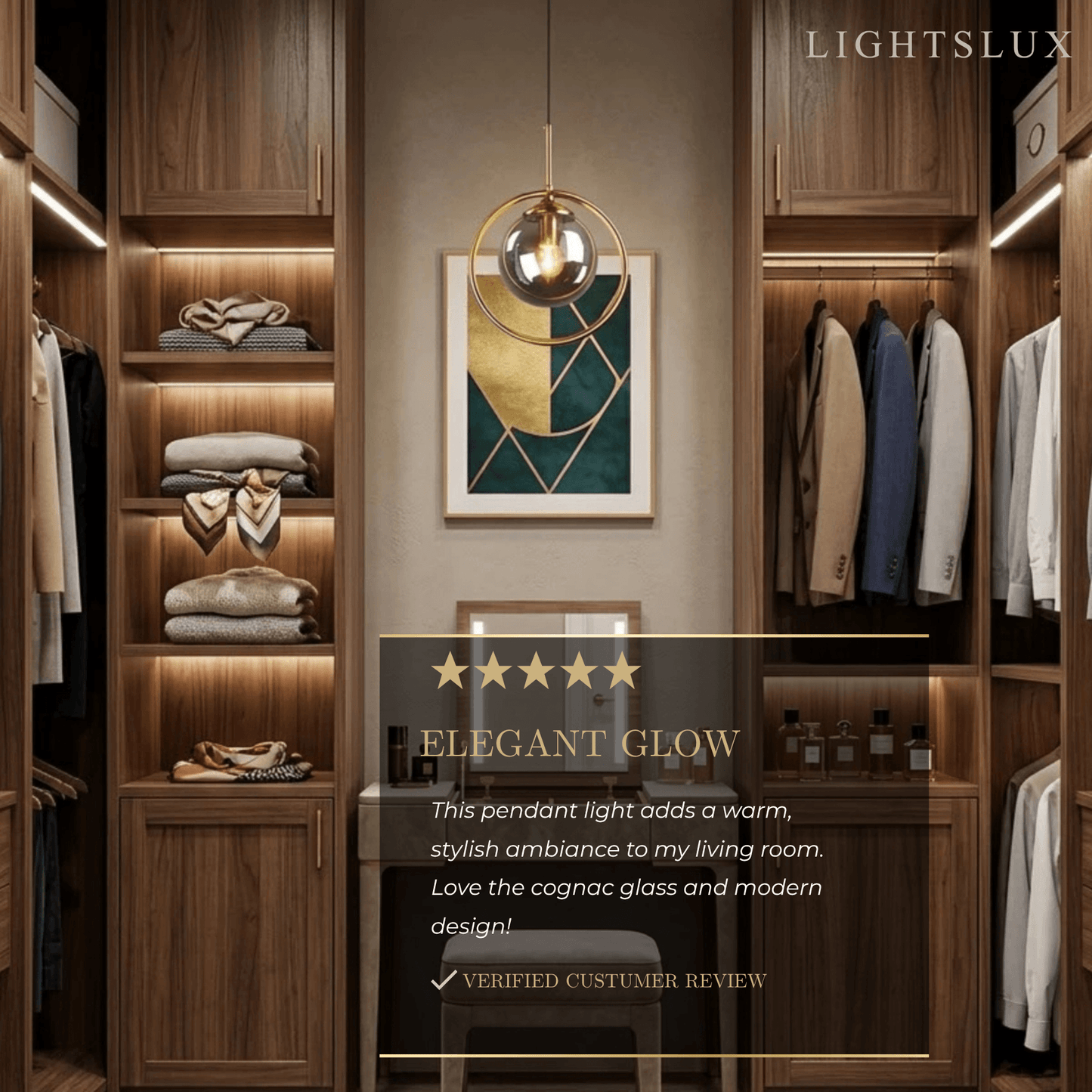 Vetro Modern Bubble Pendant Light