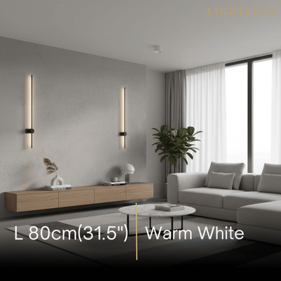 Arcato Minimalist LED Wall Lamp- Linear Light for Bedroom