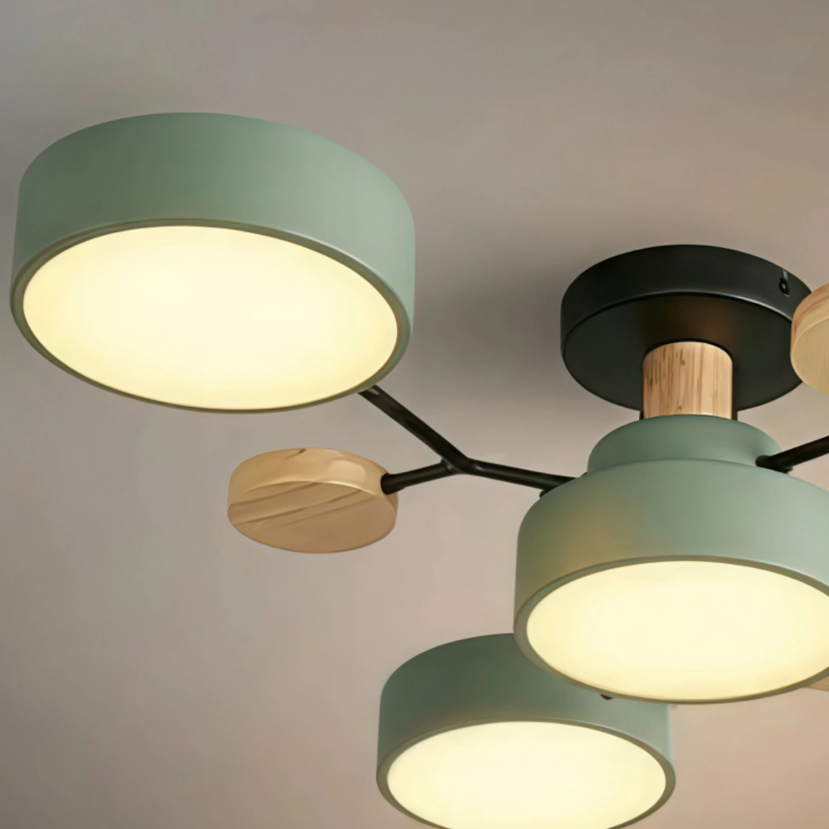 Arcato Modern Round Metal Ceiling Light