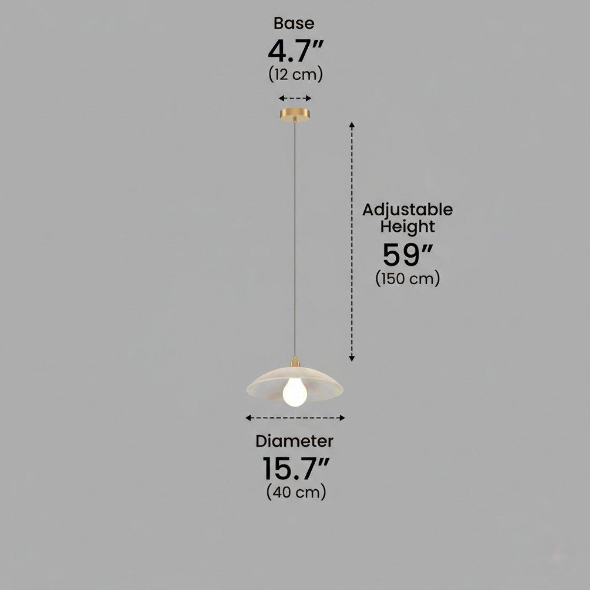 Sandora Modern Alabaster Dome Pendant – Brushed Gold Frame Soft Inviting Glow Kitchen Island