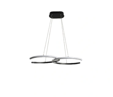  Pendant Light – Metal & Silica Gel Ring Dining Room