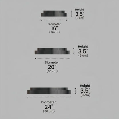 Arcato Modern Flush Mount Ceiling Light – Gold/ Black Dimmable LED for Living Room