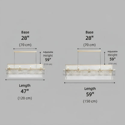 Excelis Royal Cascade Crystal Chandelier – Brushed Stainless Steel in Chrome/Gold Living Room