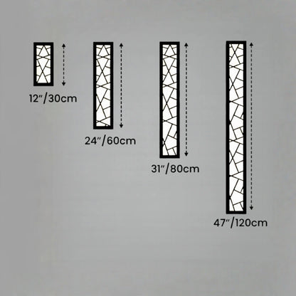 Arcato Art Deco Waterproof Wall Light in 8 Size for Yard/Terrace