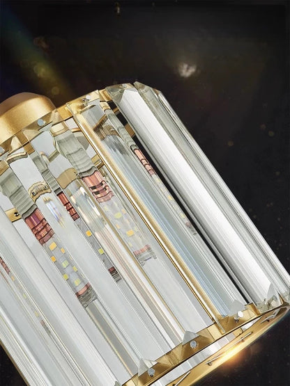 Vetro Modern Ceiling Lamp – Metal/Acrylic Design in Black/Gold/Silver for Bedroom