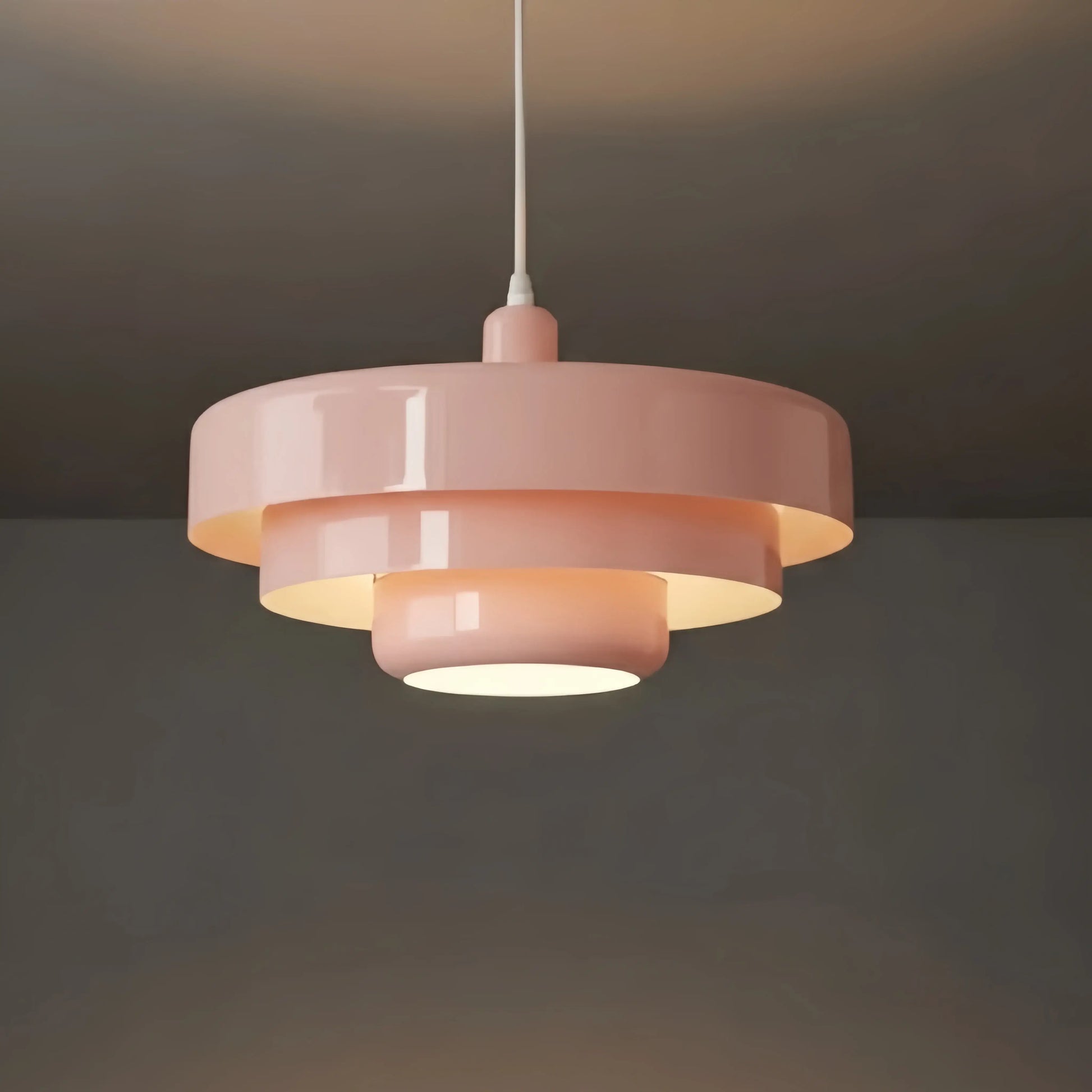 Morandia Nordic LED Pendant Light – Orange/Green/White/Yellow/Pink Metal Kitchen