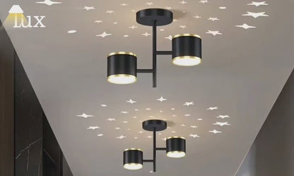 Nebula Moderne LED-Deckenleuchte – Sternenhimmel-Effekt