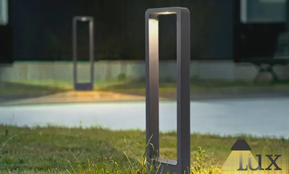 Arcato Modern Black Metal LED Path Light – Outdoor Garden Lighting